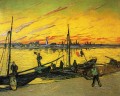 Barcazas de carbón Vincent van Gogh